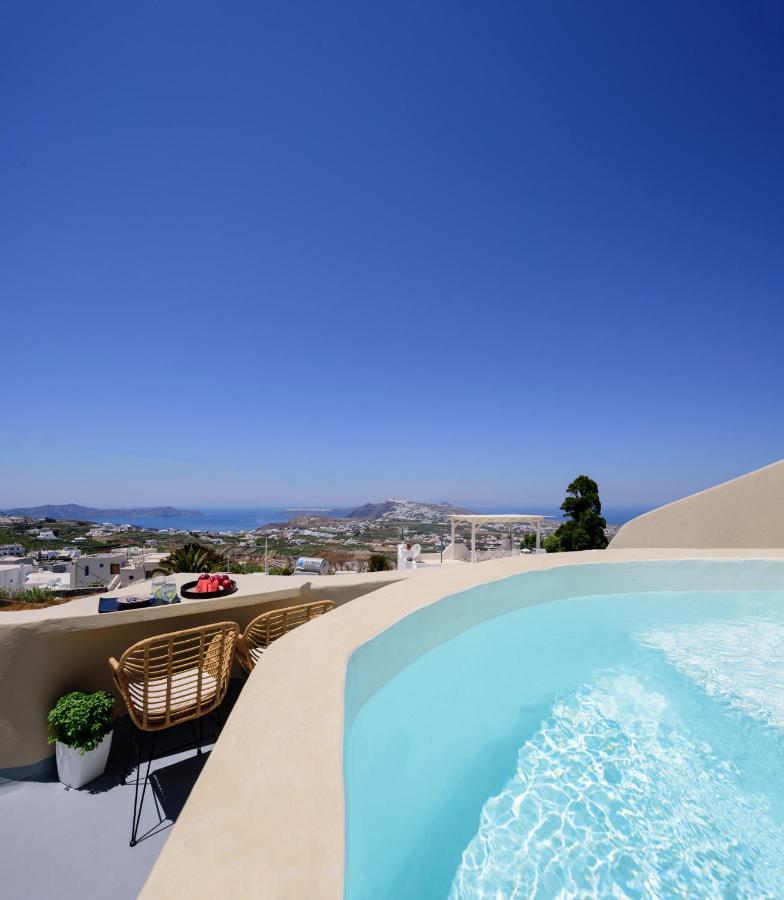 Diva Santorini Luxury Villa Pýrgos Eksteriør billede